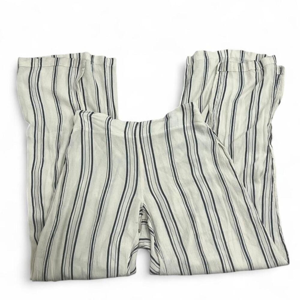 Billabong Striped Wrap Palazzo Beach Pants